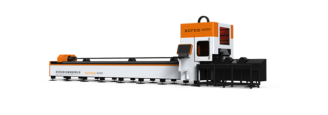 Two Chucks Tube Laser Cutting Machine